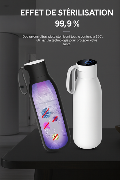 ThermoClean – Gourde UV-C Auto-Nettoyante 
